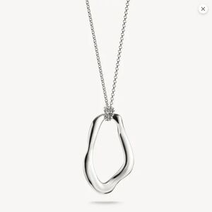 Thomas Sabo Organic Loop Pendant Necklace - Silver